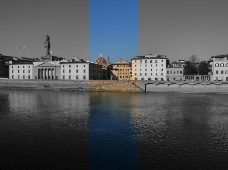 Ferienwohnung Old Bridge Florenz Exterior foto
