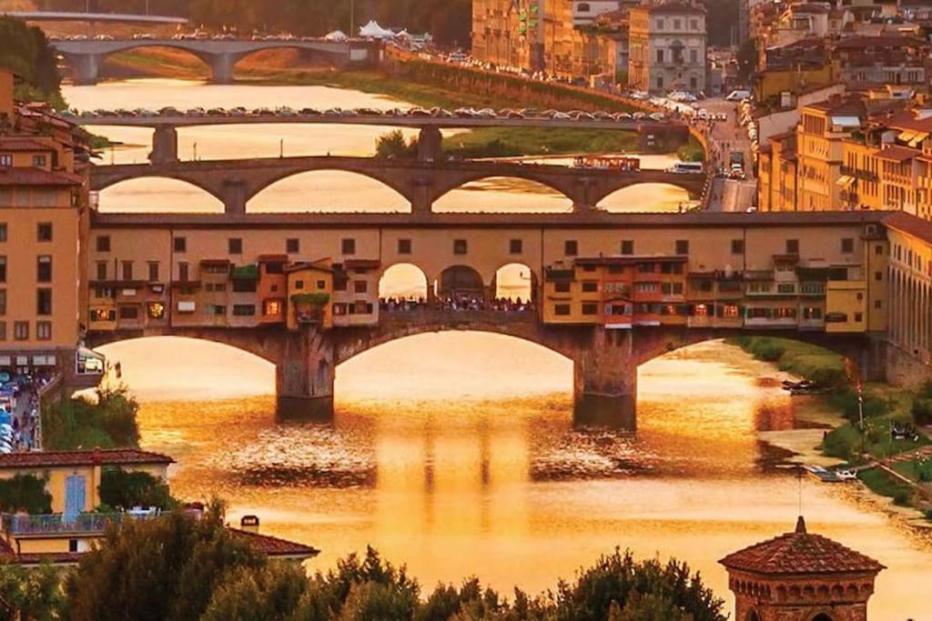 Ferienwohnung Old Bridge Florenz Exterior foto