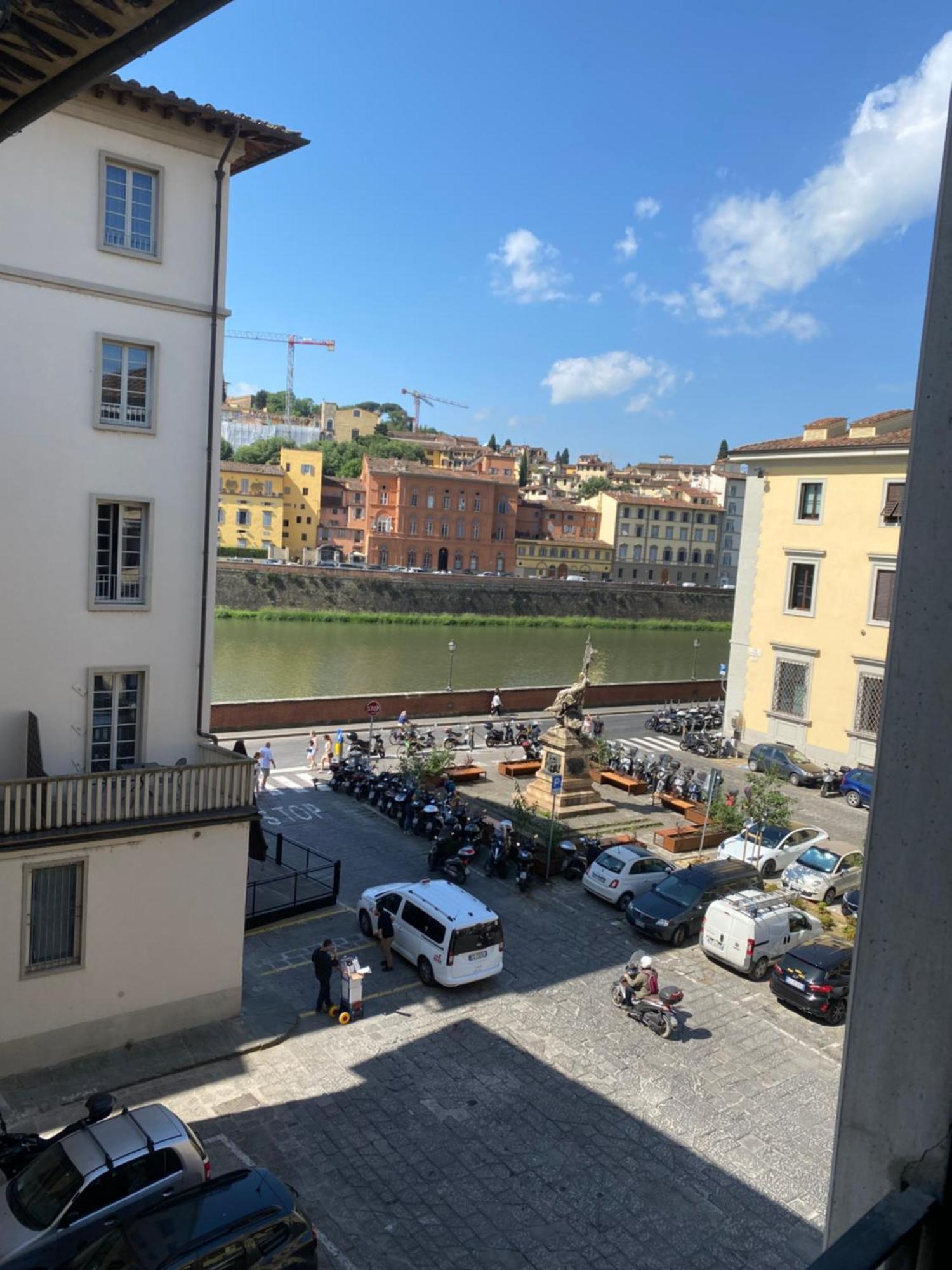 Ferienwohnung Old Bridge Florenz Exterior foto